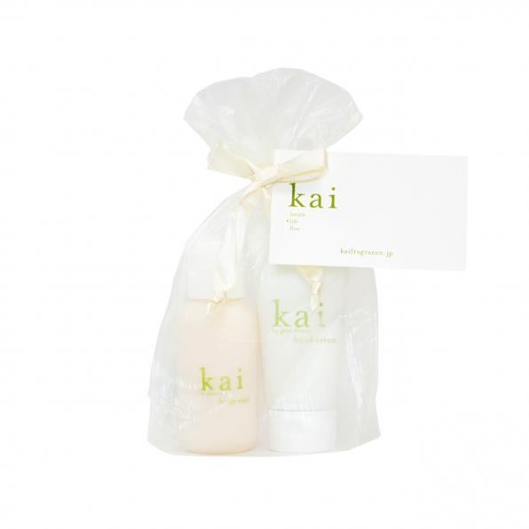 kai hand cream&mini body wash