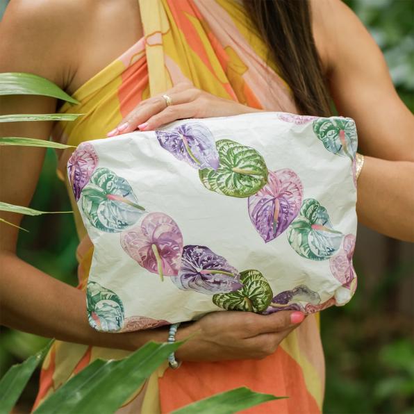 Rainbow Anthurium Pouch