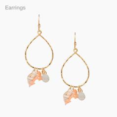 Kendra Shell Earrings