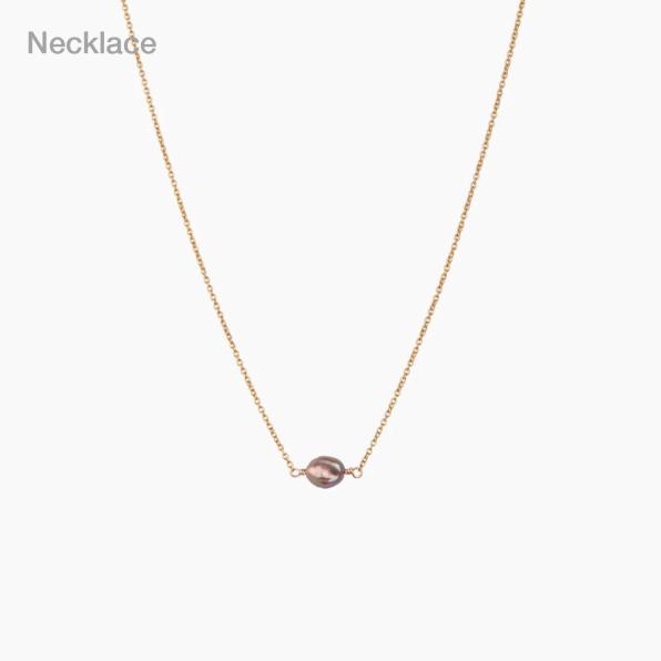 Kenzie Pink Keshi Pearl Choker