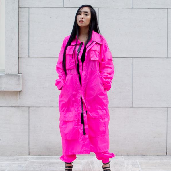 THE HOT PINK M-65 TRENCH