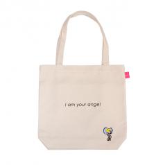 Large Canvas Tote Bag GIRL